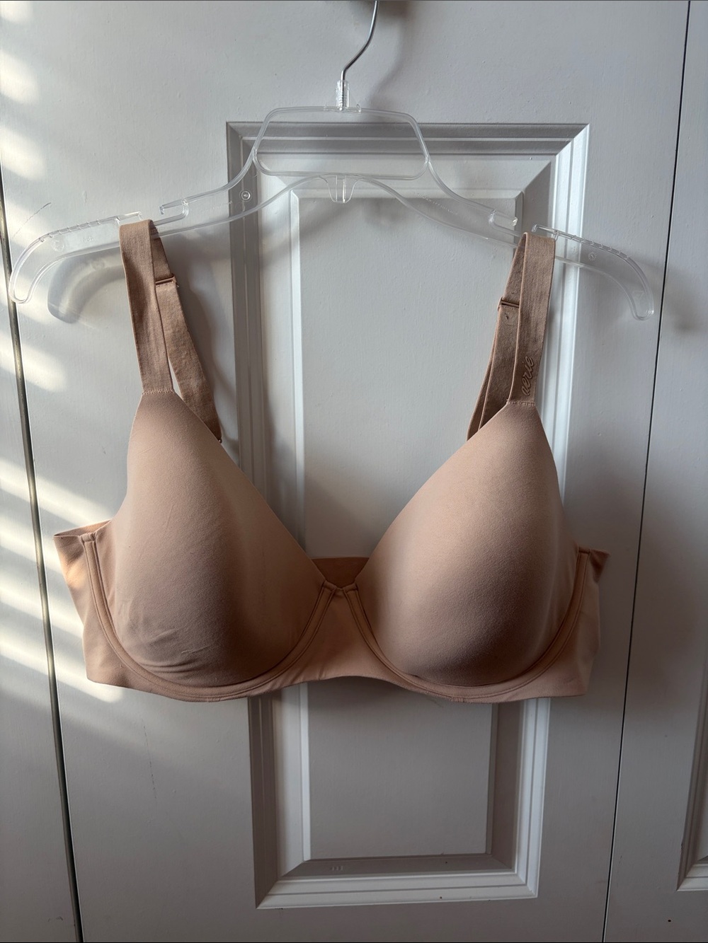 Smoothez by aerie Nude Support T-Shirt Bra with Light Padding Size 38DD
